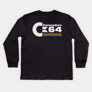 potrait c64 Kids Long Sleeve T-Shirt